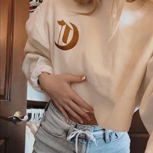 CHAMPION CROPPED SWEATSHIRT
